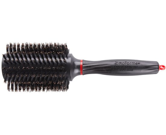 Брашинг для волос пластиковый с натуральной щетиной Olivia Garden Pro Forme Brush, изображение 4