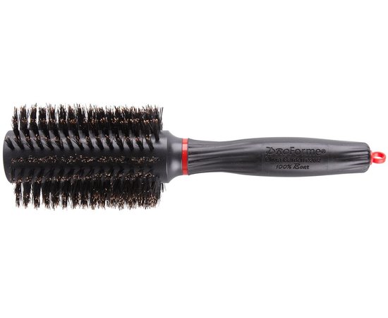 Брашинг для волос пластиковый с натуральной щетиной Olivia Garden Pro Forme Brush, изображение 5