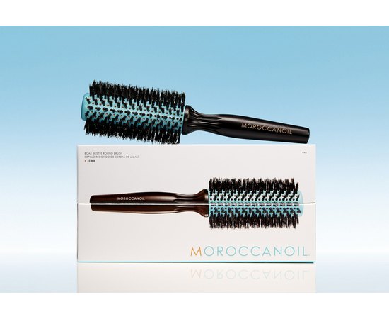 MoroccanOil Boar Bristle Round Brush Дерев'яний брашінг з натуральною щетиною, фото _ab__is.image_number.default
