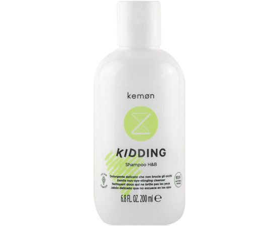Детский шампунь-гель для душа Kemon Liding Kidding Shampoo H&B, 200 ml