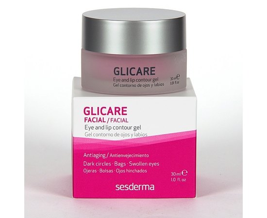 Гель для контура глаз и губ Sesderma Glicare Eye and Lip Contour Gel, 30 ml, изображение 6 Гель для контура глаз и губ Sesderma Glicare Eye and Lip Contour Gel, 30 ml, изображение 6