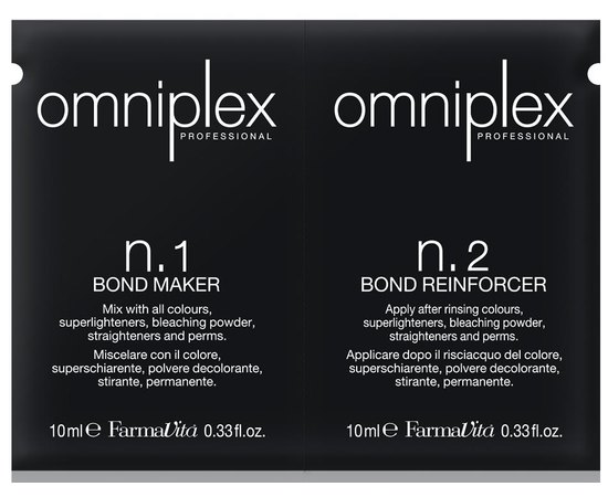 Комплекс для реконструкції та захисту волосся FarmaVita Omniplex Salon Kit, фото 