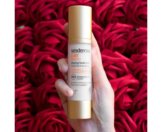 Крем для лица Сияющий флюид Sesderma C-Vit Radiance! Glowing Fluid, 50 ml, изображение 6