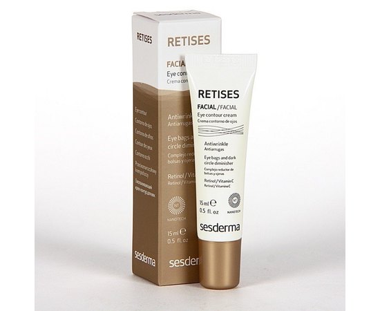 Крем-контур для век Sesderma Retises Eye Contour, 15 ml, изображение 3 Крем-контур для век Sesderma Retises Eye Contour, 15 ml, изображение 3