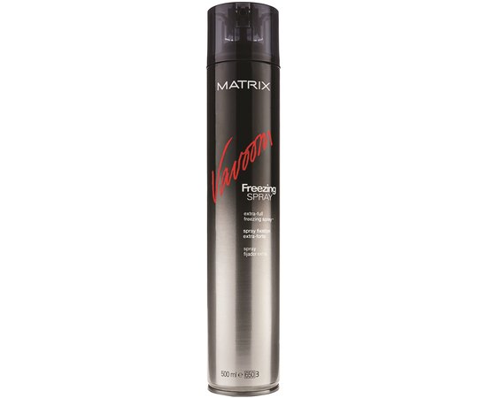 Лак-спрей для волос экстрасильной фиксации Matrix Vavoom Extra Full Freezing Spray, 500 ml, изображение 2