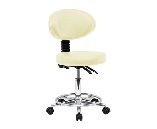 Стульчик для мастера со спинкой 859 B.S. Ukraine, изображение 4