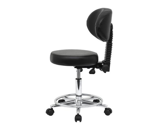 Стульчик для мастера со спинкой 859 B.S. Ukraine, изображение 5