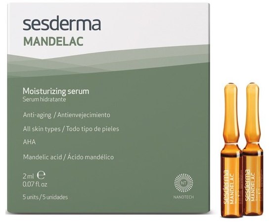 Sesderma Mandelac Serum (Ampoules) Сироватка з мигдальною кислотою, 5 шт х 2 мл, фото _ab__is.image_number.default