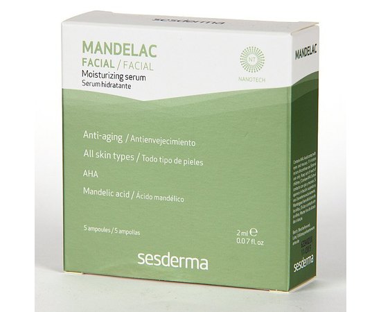 Sesderma Mandelac Serum (Ampoules) Сироватка з мигдальною кислотою, 5 шт х 2 мл, фото _ab__is.image_number.default