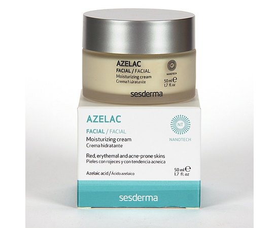 Sesderma Azelac Moisturizing Facial cream Зволожуючий крем для обличчя, 50 мл, фото _ab__is.image_number.default