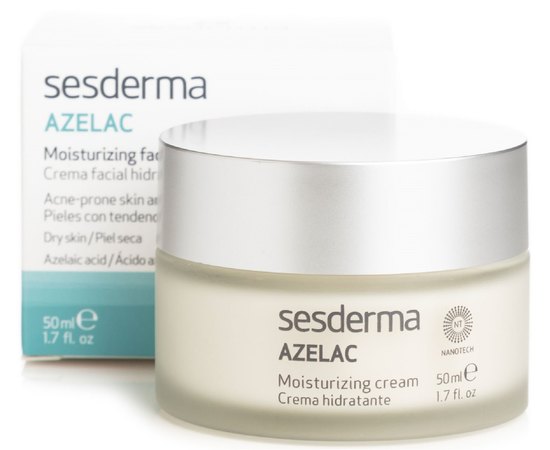 Sesderma Azelac Moisturizing Facial cream Зволожуючий крем для обличчя, 50 мл, фото 