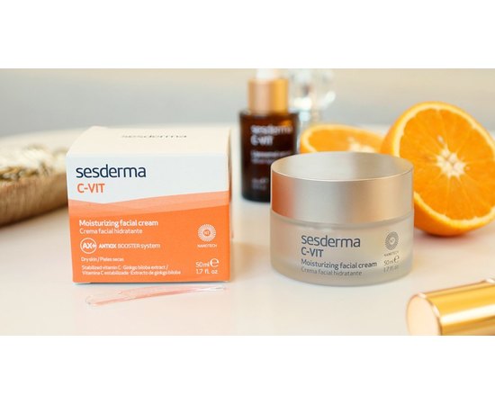 Sesderma C-VIT Moisturizing Face Cream Зволожуючий крем проти зморшок, 50 мл, фото _ab__is.image_number.default