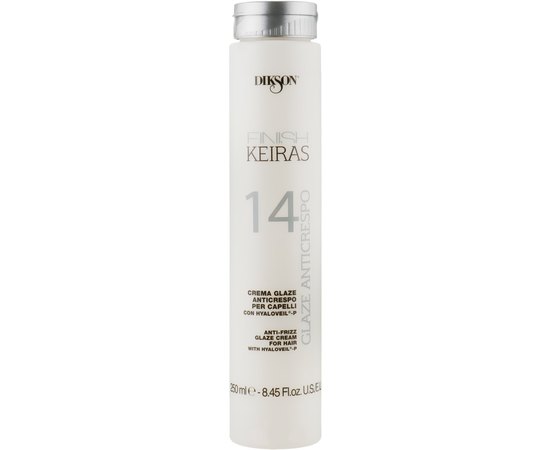 Глазурь термозащитная для распутывания волос Dikson Finish Keiras Glaze Anticrespo 14, 250 ml