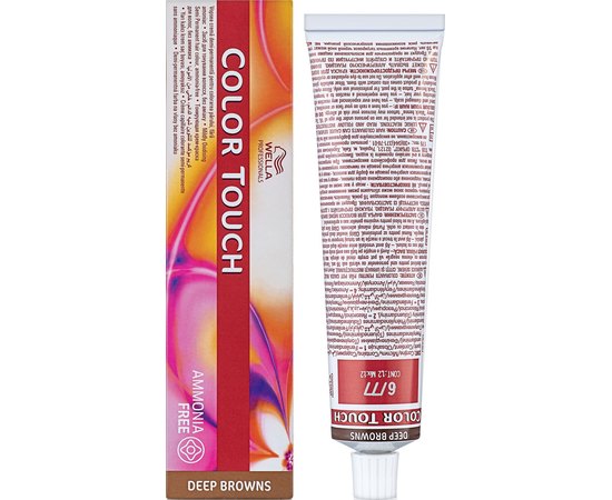 Интенсивная безаммиачная краска Wella Professionals Color Touch Deep Browns, 60 ml
