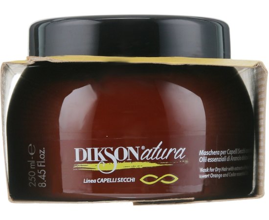 Маска для сухого волосся Dikson Natura Maschera Secchi, 250 ml, фото 