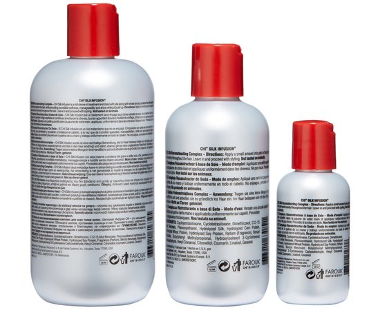 идкий шелк для волос CHI Silk Infusion.