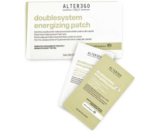 Патчи против выпадения волос Alter Ego Doublesystem Energizing.