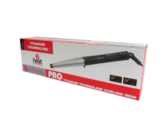 Плойка конусна HairWay Titanium-Tourmaline 04117, 26-38 мм, фото _ab__is.image_number.default