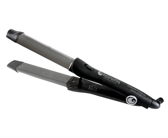 Плойка-щипці HairWay Titanium-Tourmaline Nano-Silver 04118, 16-32 мм, фото _ab__is.image_number.default
