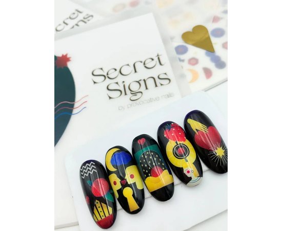 Слайдери by provocative nails - Secret Signs, фото 