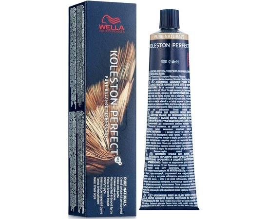 Стійка крем-фарба для волосся Wella Professionals Koleston Perfect ME + Pure Naturals, 60 ml, фото 