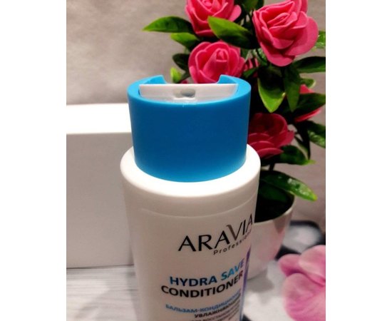 Бальзам-кондиціонер зволожуючий для відновлення сухихого зневодненого волосся Aravia Professional Hydra Save Conditioner, фото _ab__is.image_number.default