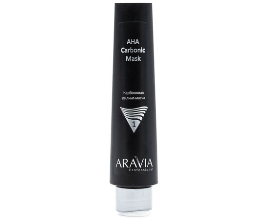 Карбоновая пилинг-маска Aravia Professional AHA Carbonic Mask, 100 ml, изображение 3
