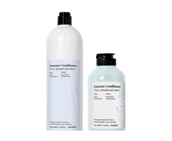 Кондиционер для сухих волос Масло авокадо и пшеницы FarmaVita Back Bar Extreme №06.