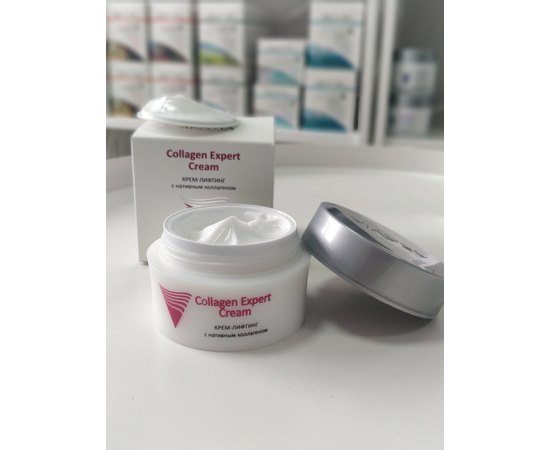 Крем-лифтинг с нативным коллагеном Aravia Professional Collagen Expert Cream, 50 ml, изображение 2