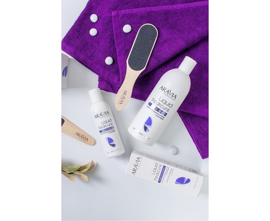 Лосьон для удаления мозолей и натоптышей Aravia Professional Liquid Pedicure, изображение 9