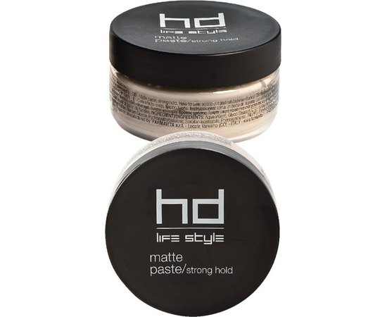 Матовая паста сильной фиксации Farmavita HD Life Style.