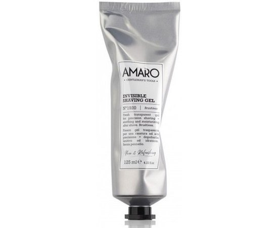 Прозрачный гель для бритья FarmaVita Amaro Invisible Gel.