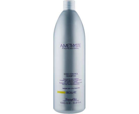 Шампунь для жирной кожи головы Farmavita Amethyste Regulate Shampoo.