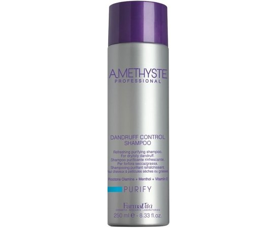 Шампунь против перхоти Farmavita Amethyste Purify Dandruff Shampoo.