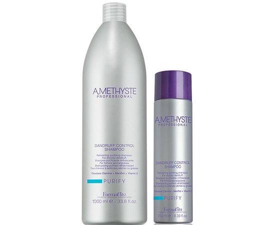 Шампунь против перхоти Farmavita Amethyste Purify Dandruff.