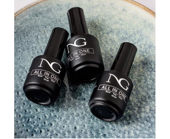 Средство 3 в 1 клей/база/топ NG All in One, 18 ml, изображение 7