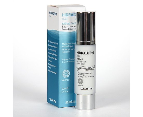 Увлажняющий крем для лица Sesderma Hidraderm Hyal Cream, 50 ml, изображение 4