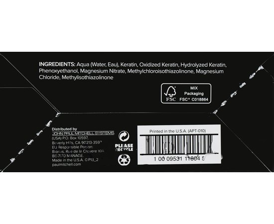 Ампулы Кератриплекс Paul Mitchell Awapuhi Wild Ginger KeraTriplex Treatment, 10x10 ml, изображение 3