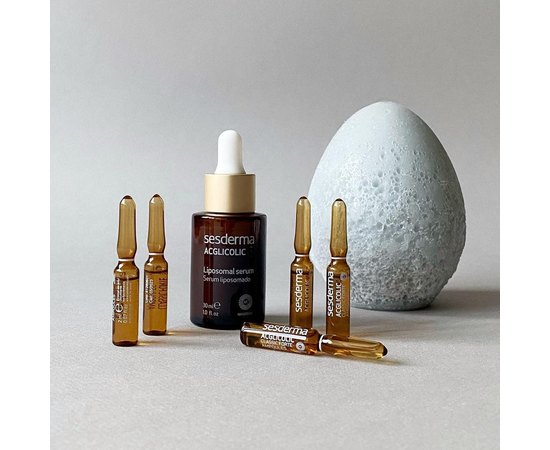 Ампулы с гликолевой кислотой сильные Sesderma Acglicolic Classic Ampoules Forte, 5x2 ml, изображение 5