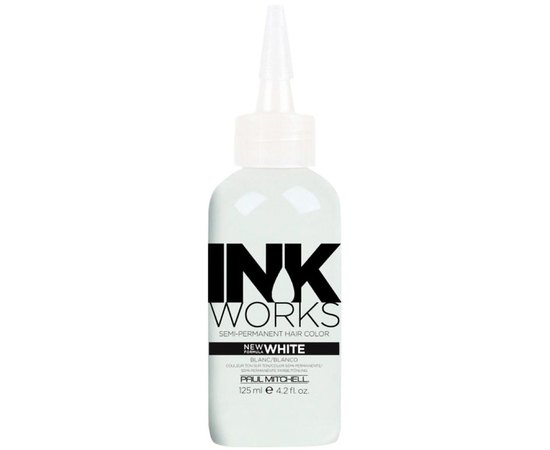 Paul Mitchell Inkworks White - Чорнило для ламінування волосся біле, 125 мл, фото _ab__is.image_number.default