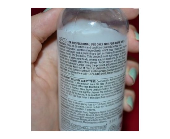 Paul Mitchell Inkworks White - Чорнило для ламінування волосся біле, 125 мл, фото _ab__is.image_number.default