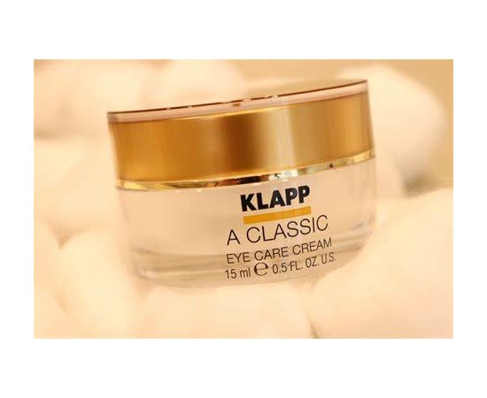 Крем для век Витамин A Klapp A Classic Eye Care Cream, 15 ml, изображение 2 Крем для век Витамин A Klapp A Classic Eye Care Cream, 15 ml, изображение 2