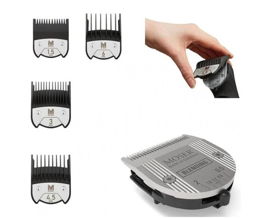 Машинка для стрижки Moser 1877-0052 Chrom2Style Blending Edition.