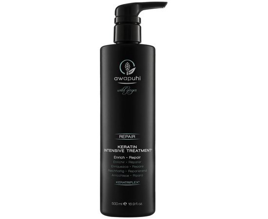 Маска для интенсивного восстановления волос с кератином Paul Mitchell Awapuhi Wild Ginger Keratin Intensive Treatment, изображение 3