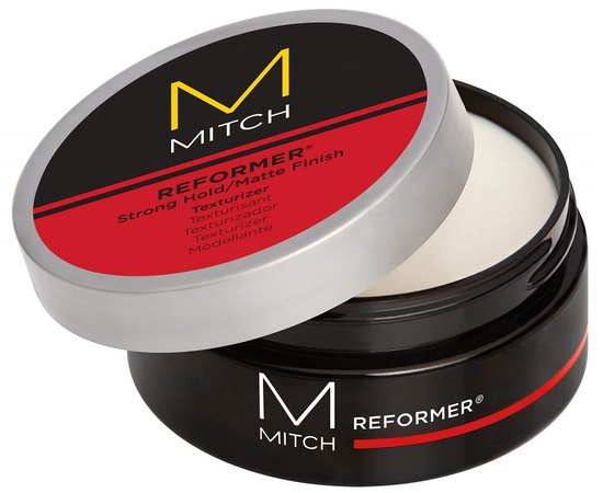 Матирующая паста моделирующая с максимальной фиксацией Paul Mitchell Mitch Reformer, 85 ml, изображение 5