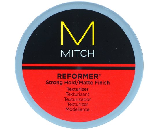 Матирующая паста моделирующая с максимальной фиксацией Paul Mitchell Mitch Reformer, 85 ml