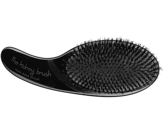 Щетка массажная с натуральной щетиной Olivia Garden The Kidney Brush 100% Boar, изображение 2