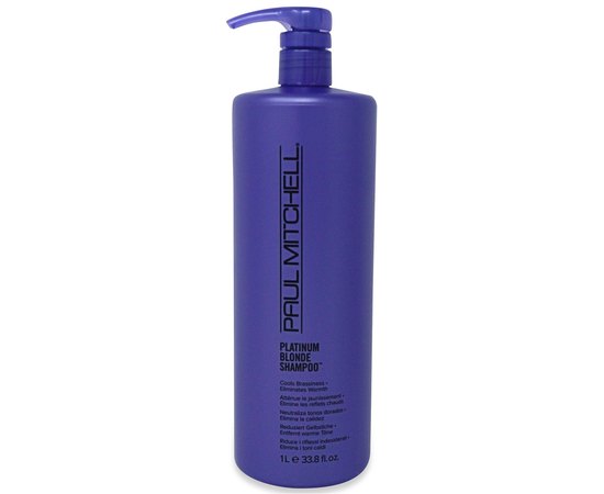 Шампунь для окрашенных волос, который оттеняет Paul Mitchell Platinum Blonde Shampoo, изображение 3