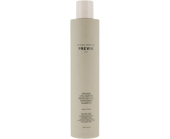 Шампунь для волос Энерджайзинг Previa Vitis Vinifera Meristem Cell Energising Shampoo.