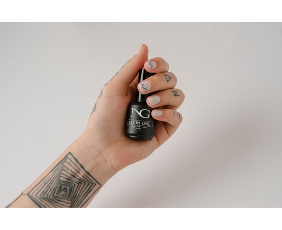 Средство 3 в 1 клей/база/топ NG All in One, 18 ml, изображение 9
